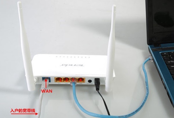 网线直接入户的路由器连接图解