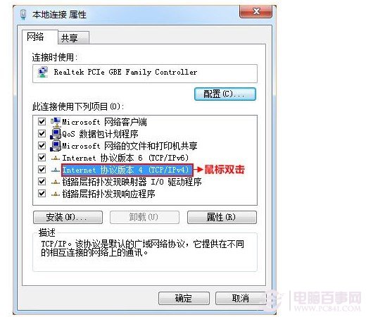 Internet协议版本4 (TCP/IP)